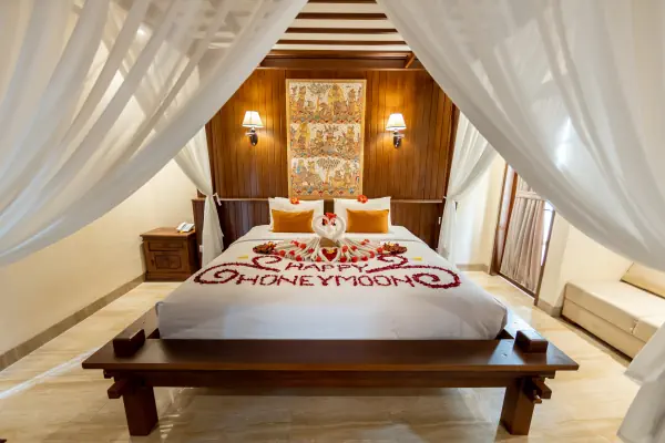 The Bedroom of villas